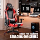 GTRACING SILLA GAMER PRO SERIES // GT099-RED