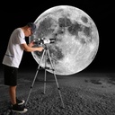 Gskyer Telescopio, 2.756 in Apertura 15.748 in AZ Mount Astronómico Telescopio de refracción para niños principiantes - Telescopio de viaje con bolsa de transporte, adaptador de teléfono y control remoto inalámbrico. 