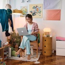 HP laptop esencial, 16 GB de RAM, SSD de 1 TB, procesador Intel Celeron N4120 de 4 núcleos, gráficos Intel UHD, pantalla LED HD de 15.6 pulgadas, entretenimiento y uso personal, Windows 11