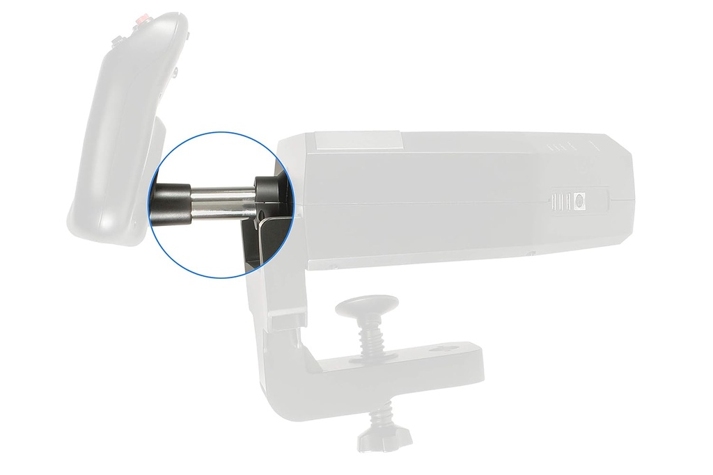 Logitech G PRO Sistema de yugo de vuelo, cuadrante profesional de yugo de simulación y acelerador, 3 modos, 75 controles programables, perillas configurables, eje de acero, USB, PC, color negro