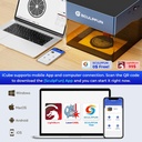 SCULPFUN iCube Pro 5000mW Grabador láser, cortador de clase 4 con filtro de humo 