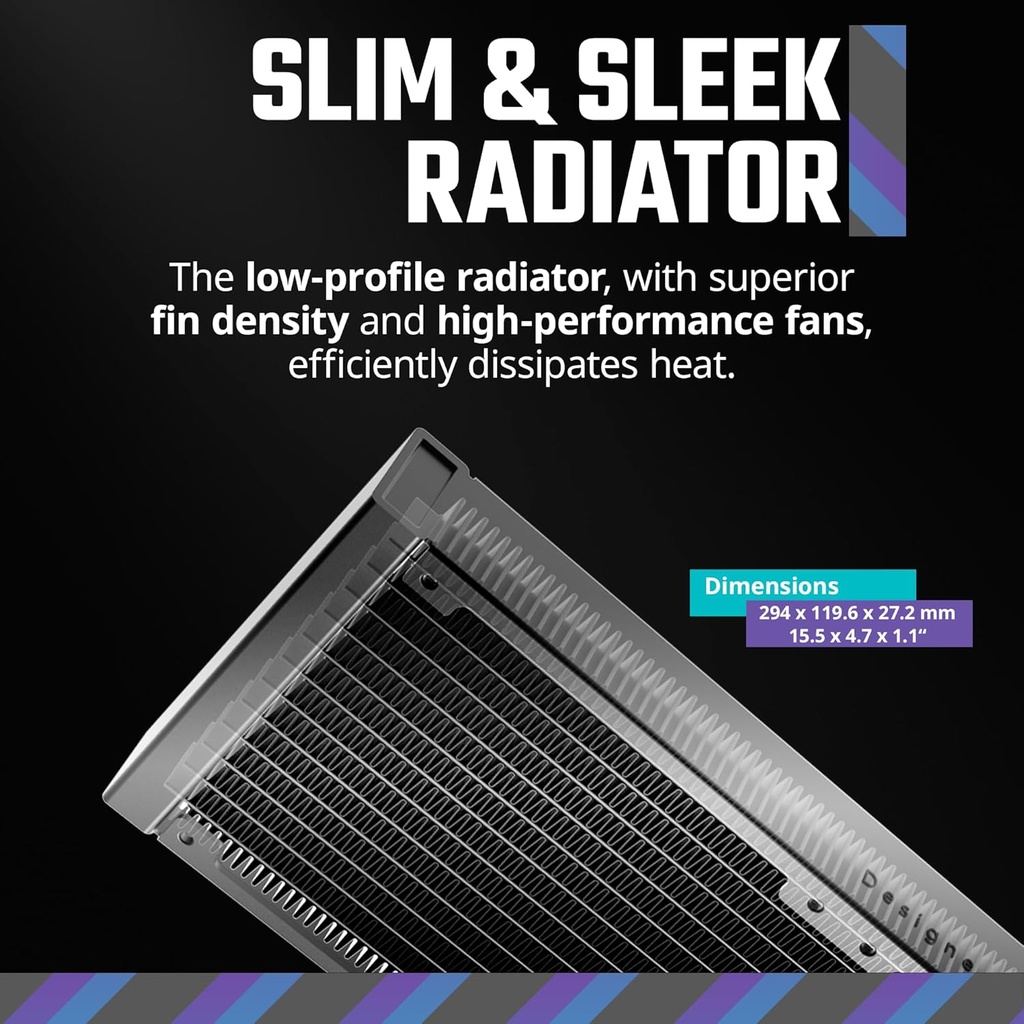 MasterLiquid 360L Core ARGB CPU Liquid Cooler