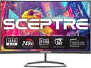 Monitor Curvo Sceptre C25 – 24,5"  FullHD VA – 240Hz - 1ms (C255B-FWT240)