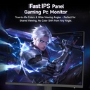 Monitor Gamer KOORUI 25E3A - 24" Full HD VA - 170Hz 1ms