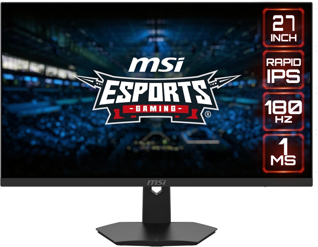 Monitor Gamer MSI G274F - 27" Full HD Rapid IPS - 180Hz