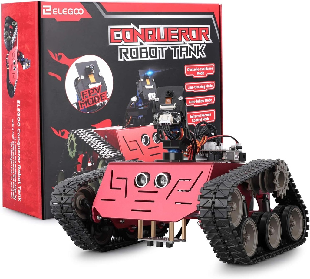 ELEGOO Kit de tanque de robot Conqueror con UNO R3