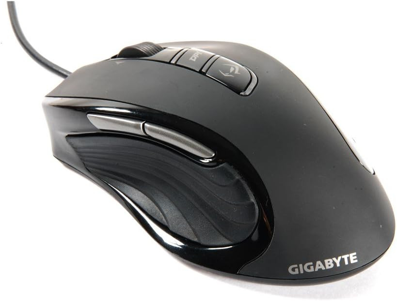 Mouse Gamer GIGABYTE GM-M6980X Black 9 Buttons Tilt Wheel USB Wired Pro-Laser