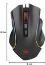 Mouse REDRAGON - GRIFFIN M607