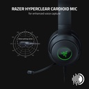 Razer Kraken V3 X Auriculares USB con cable para juegos: construcción ligera, controladores Triforce de 1.575 in, micrófono cardioide HyperClear, sonido envolvente 7.1, iluminación Chroma RGB, color