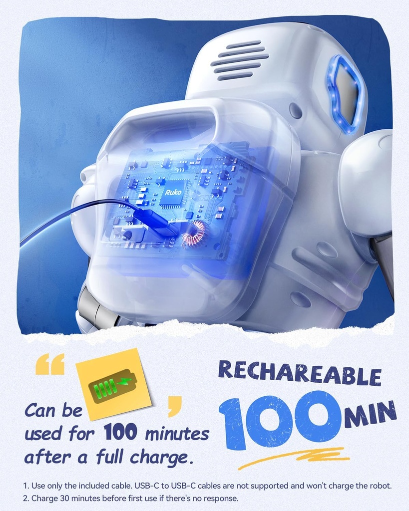 Ruko 1088 Robot azul