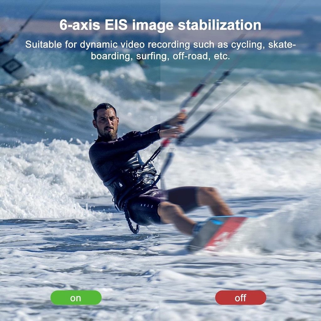 SJCAM Cámara de bolsillo C300 POV 4K