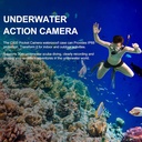 SJCAM Cámara de bolsillo C300 POV 4K