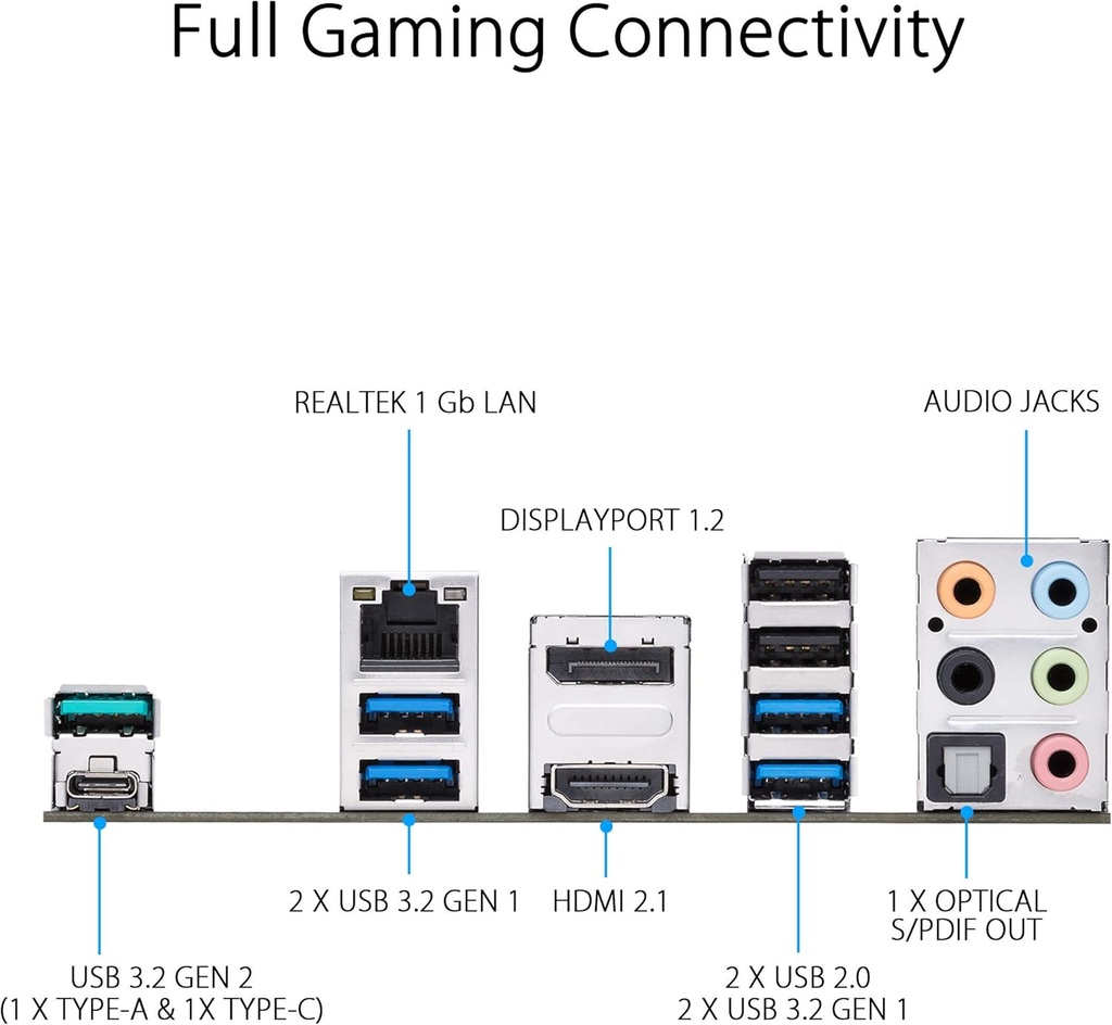 Tarjeta Madre ASUS PRIME B550-PLUS AM4 AMD B550