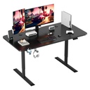 Escritorio Electrico Altura Ajustable FURMAX - 55"x24" - Negro (4046)
