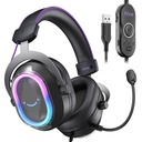 FIFINE Auriculares USB con cable para juegos PC H13