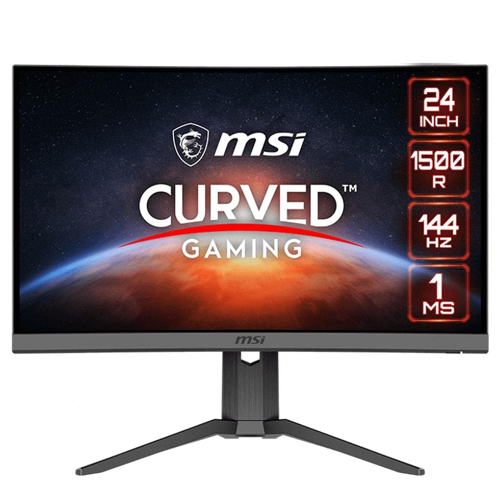 Monitor Curvo MSI Optix G24C6P - 24" Full HD VA - 144Hz 1ms
