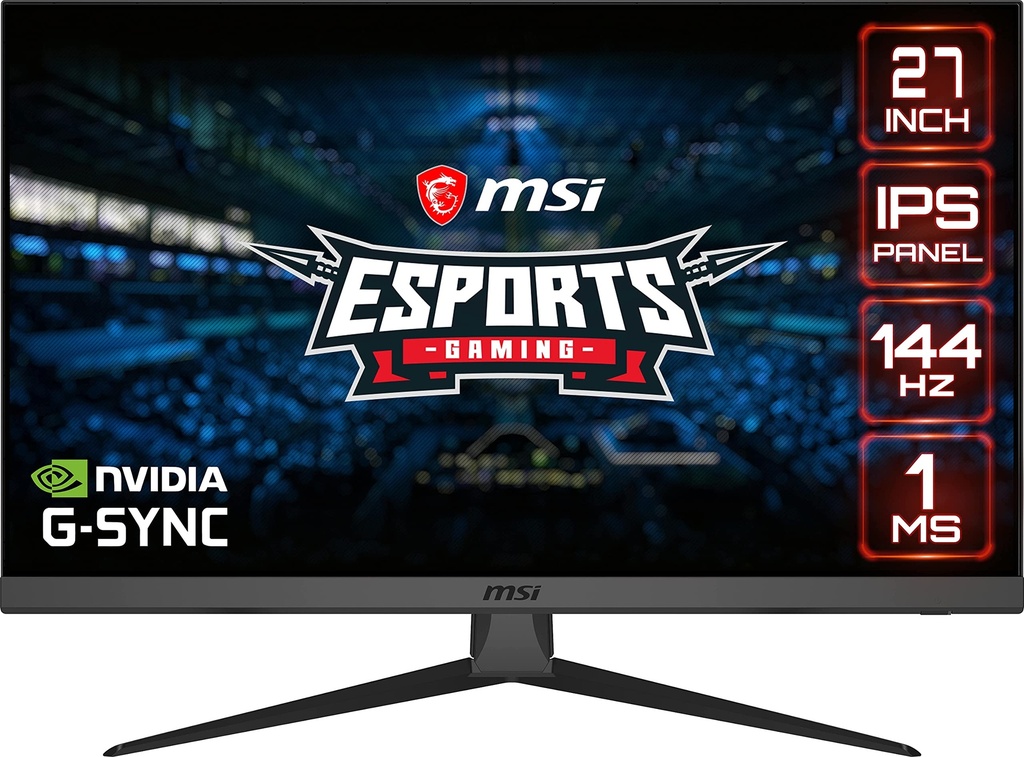 Monitor MSI OPTIX G272 - 27" FullHD IPS - 144Hz