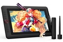 XPPen - Tableta de dibujo con pantalla totalmente laminada, monitor de dibujo gráfico Artist13.3 Pro con soporte ajustable y 8 teclas de acceso directo (8192 niveles de presión de bolígrafo, 123%