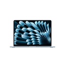 Apple Laptop MacBook Air 2025 de 13 pulgadas con chip M4: diseñada para Apple Intelligence, pantalla de retina líquida de 13.6 pulgadas, memoria unificada de 16 GB, almacenamiento SSD de 512 GB, cámara central de escenario de 12 MP, Touch ID, azul cielo