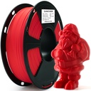 Filamento de ácido poliláctico para impresora 3D, filamento de ácido poliláctico GIANTARM de 1.75mm, precisión dimensional +/- 0.02 mm, carrete de 2.2 lbs, embalaje al vacío, apto para la mayoría de impresoras 3D, rojo