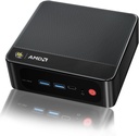 [PC-00011685] Beelink SER5 Mini PC, AMD Ryzen 5 5500U (6C/12T, hasta 4.0GHz), mini computadora con 16GB DDR4/500GB NVMe SSD, compatible con pantalla triple (HDMI+DP+Tipo-c/4K), WiFi6, BT5.2, Tipo-C, 2.5G LAN9