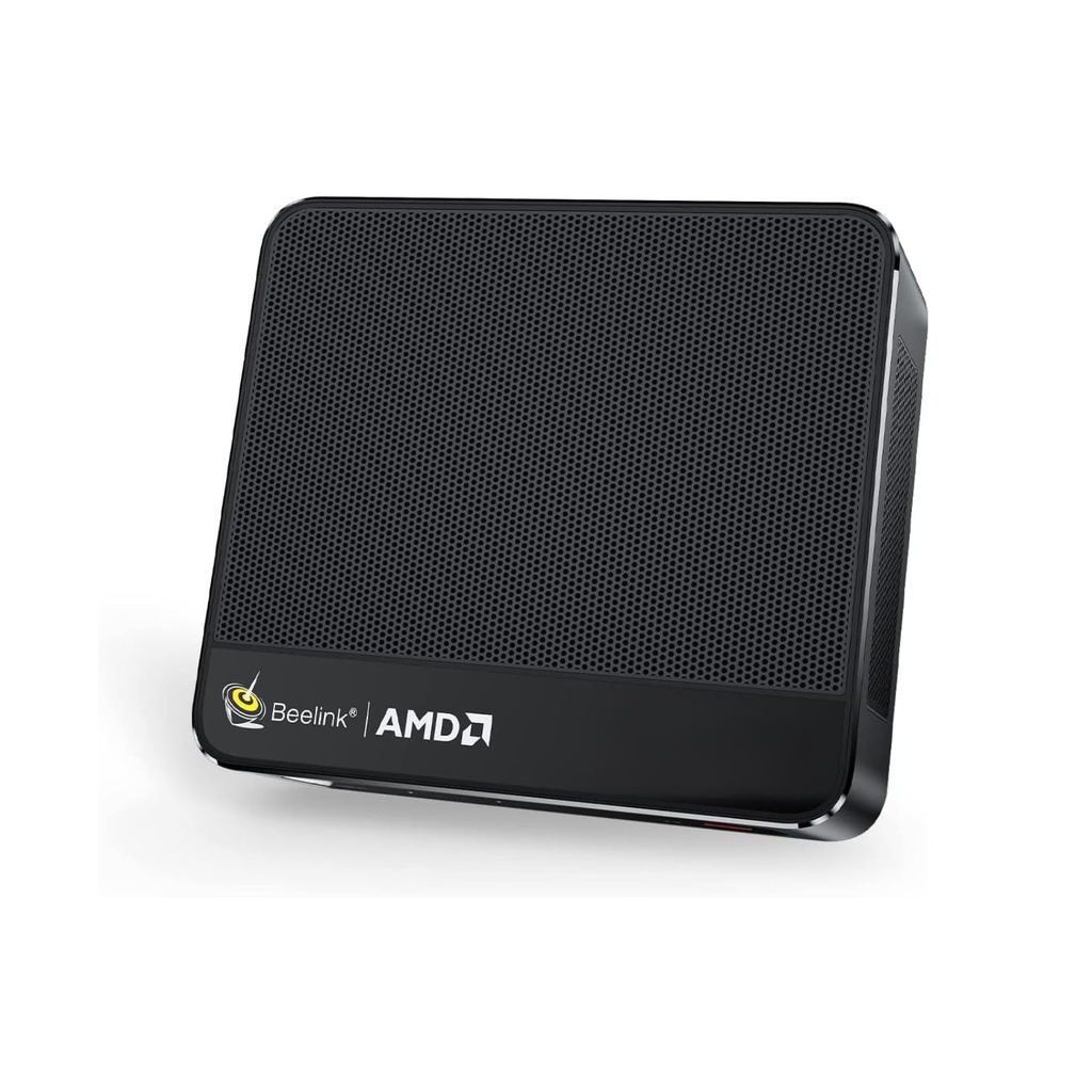 Beelink SER5 MAX Mini PC, AMD Ryzen 7 7735HS (6nm, 8C/16T) hasta 4.75GHz, Mini computadora 24GB LPDDR5 RAM 500GB NVME SSD, Micro PC 4K@60Hz Triple pantalla, mini computadora de juegos WiFi6/BT5.2/HTPC 