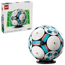 LEGO Editions - Balón de fútbol – Juguete de construcción para niños – Decoración deportiva coleccionable para niños y niñas, a partir de 10 años – Incluye micro estadio – Idea de regalo para cumpleaños – 43019