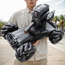 Veeniix V997 RC Big Truck: Camión RC Grande 4X4 Todoterreno para Adultos, Auto RC Grande 1:10, Juguete Educativo STEM y Programación y Batalla de Bombas de Agua, 120 Minutos de Tiempo de Juego