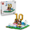 LEGO Editions Lionel Messi Soccer Highlights  Building Set for Boys & Girls, Ages 10+ - Collectible Soccer Gift with Plaque Kids Bedroom or Shelf Decor - 43011