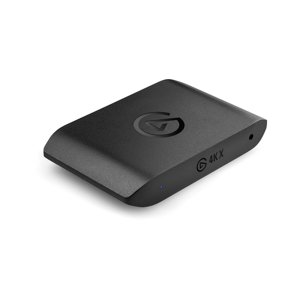 Elgato 4K X - Captura hasta 4K144 con latencia ultrabaja en PS5|Pro, Xbox Series X|S, Nintendo Switch 2, OBS y más, HDMI 2.1, VRR, HDR10, USB 3.2 Gen 2, para transmisión y grabación, PC, Mac | iPad 