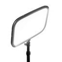 Elgato Key Light - Luz de estudio profesional de 2800 lúmenes con abrazadera de escritorio para streaming, grabación y videoconferencia, temperatura y brillo ajustables por aplicación en Mac, PC, iOS
