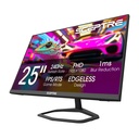 Sceptre - Monitor para juegos de 24.5 pulgadas, 240Hz, 1ms, DisplayPort x2, HDMI x2, 100% sRGB, AMD FreeSync Premium, altavoces integrados, negro máquina, 2026 (serie E255B-FWD240)