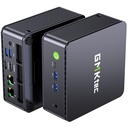 GMKtec Mini PC G11, AMD AMD Ryzen™ Embedded R2514 , 16 GB de RAM y 256 GB PCIe3.0 SSD computadora de escritorio con LAN dual 2.5G, BT 5.2, WiFi 6E, triple pantalla/hogar y oficina