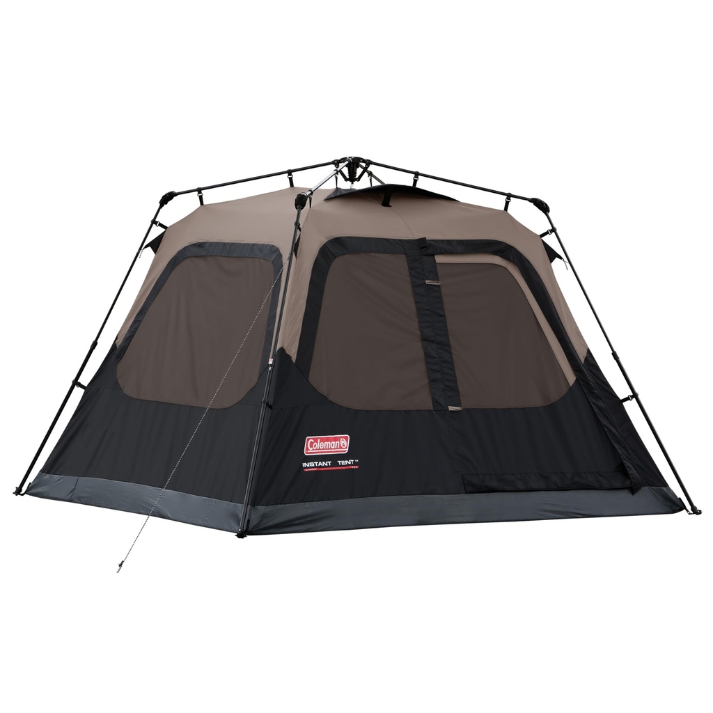 Carpa Coleman 4Person Instant Camping Tent with 1-Minute Setup, Large Family T