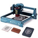 SCULPFUN Mini máquina de grabado láser C1 - Grabador láser portátil de 3 W para principiantes, 0.002 in de alta precisión, Plug and Play, ideal para bricolaje madera, acrílico y cuero, área de grabado de 5.906 x 5.118