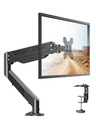 Bracwiser Soporte para monitor de 17 a 32 pulgadas con resorte de gas ajustable, soporte de hasta 22 libras