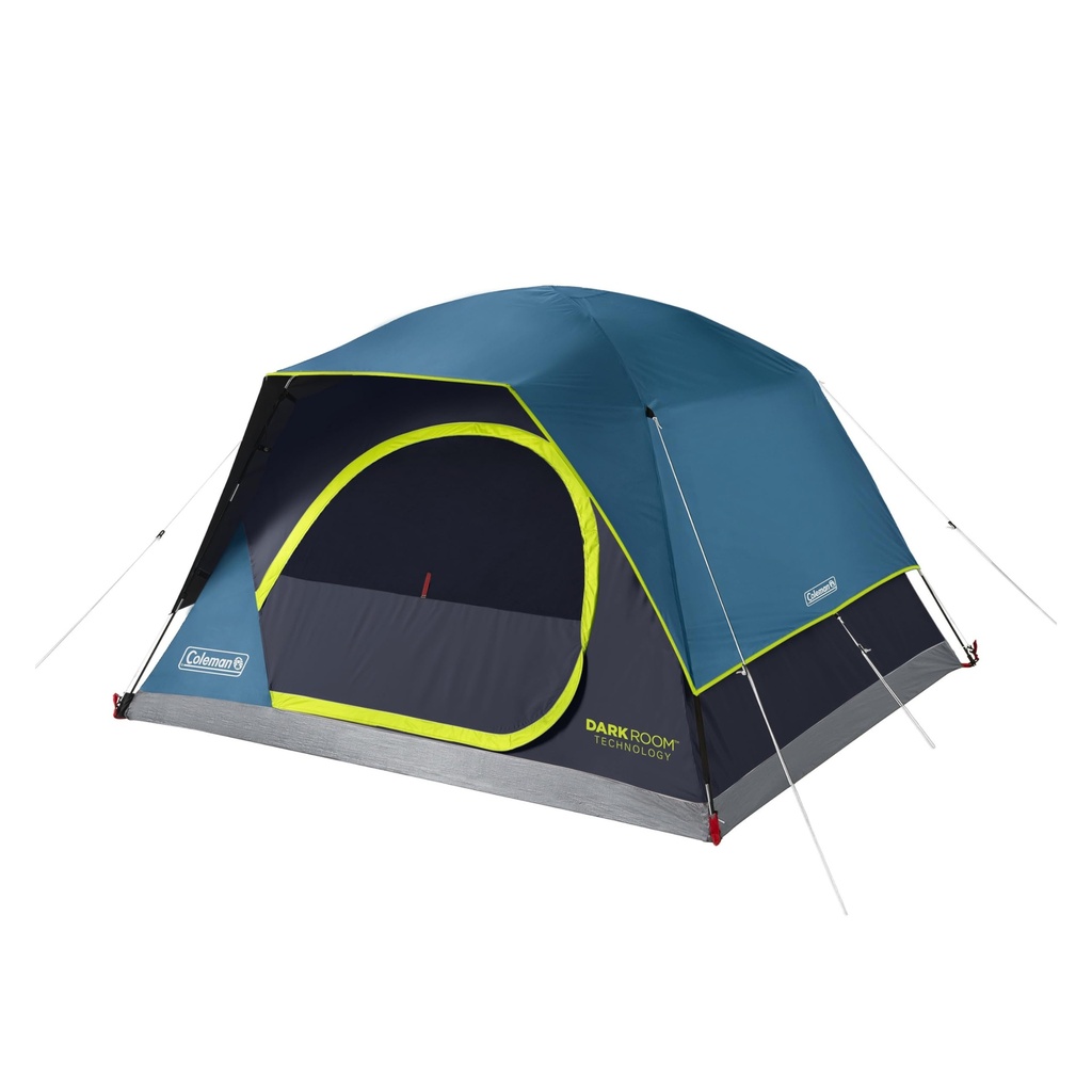 Coleman Tienda de campaña Skydome para 4 personas con lluvia, configuración de 5 minutos, un 20% más de espacio libre que las tiendas tradicionales