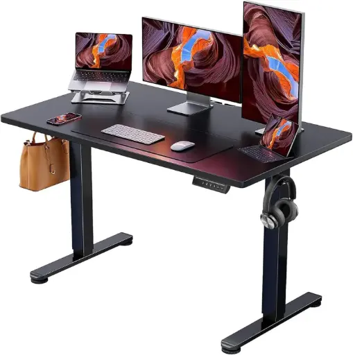 [ECG-00009034] Escritorio Electrico Altura Ajustable ErGear - 48"x24" - Negro ()