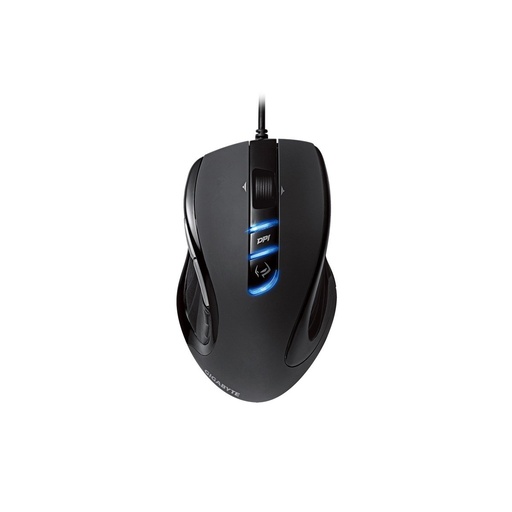 [MUSE-00004735] Mouse Gamer GIGABYTE GM-M6980X Black 9 Buttons Tilt Wheel USB Wired Pro-Laser