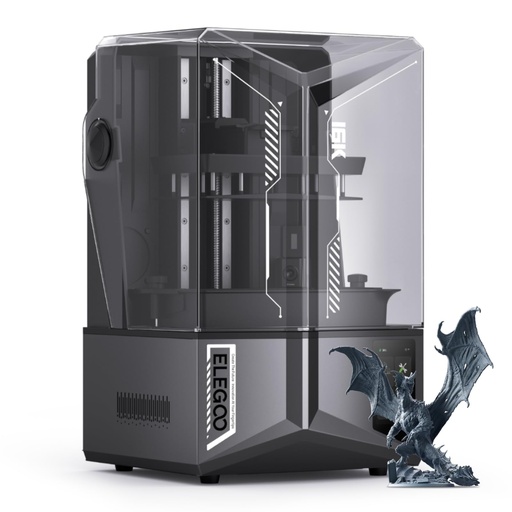 [IM3D-00011739] ELEGOO Saturn 4 Ultra - Impresora 3D de resina de 16K con tapa abatible, calentamiento inteligente de tanque a 86.0 °F, impresión de alta velocidad de 5.906 in/h, tamaño de impresión grande de 8.33 x