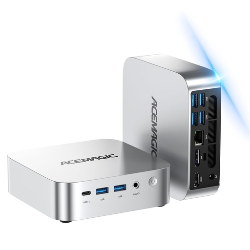 [PC-00013244] [PC-00013244] ACEMAGIC Mini PC K1 con Windows 11 Pro, Intel Core 12600H (Beat 12450H hasta 4.5 GHz), 16 GB DDR4 RAM 512 GB SSD Triple 4K Display Desktop Micro PC pequeña con BT5.2/WiFi6/HDMI/USB3.2