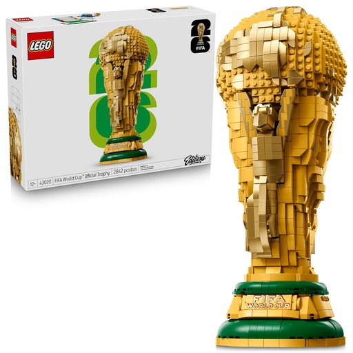 [PR-00062] Conjunto de construcción del trofeo oficial del Mundial de la FIFA de LEGO Ediciones