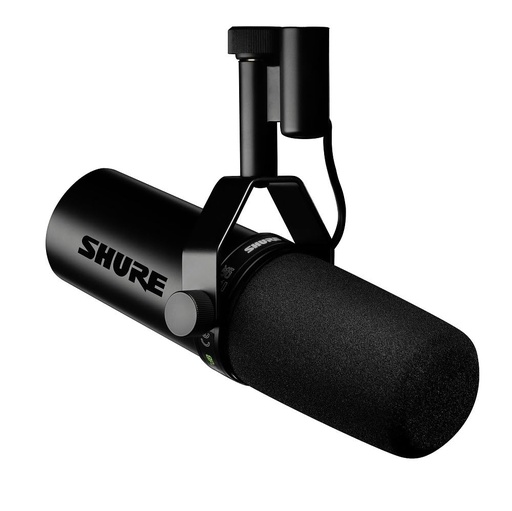 [PR-00116] Shure SM7dB - Micrófono vocal dinámico con preamplificador integrado, micrófono de estudio para transmisión, podcasting y grabación, sonido suave, amplio rango de frecuencia, construcción robusta