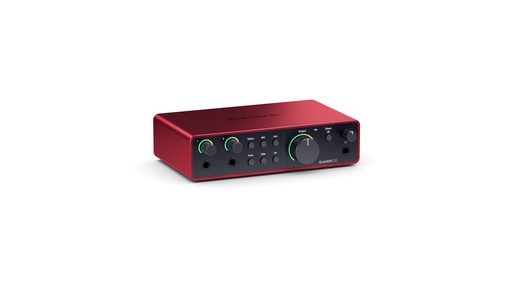 [PR-00122] Interfaz de audio USB de 4ª generación Scarlett 2i2 de Focusrite