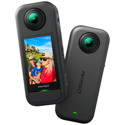 [PR-00324] AKASO 360 Cámara de acción a prueba de condiciones climáticas 360°