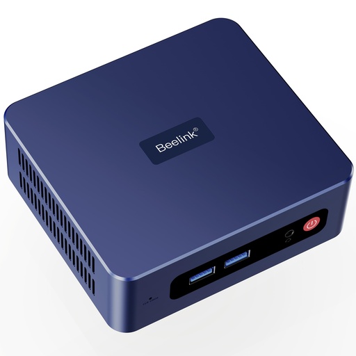 [PC-00012403] Beelink SER3 Mini PC AMD Ryzen 3 3200U (hasta 3.5 GHz), 16 GB DDR4 2400MT/s 500 GB PCIE3.0 SSD Mini computadora, Radeon Vega 3 Graphics 3 3core 1200 MHz, LAN de 1000 Mbps, pantalla HDMI dual 4K PC de